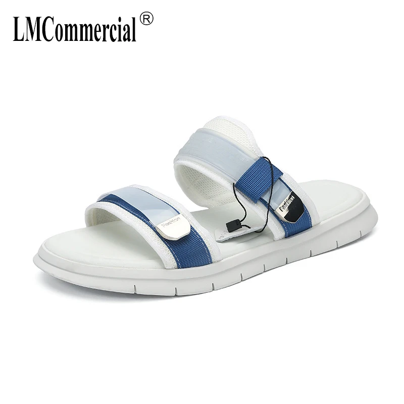 

Slipper mens summer 2019 new fashion casual outdoor sandals Korean version soft beach shoes mens flip flop sandals