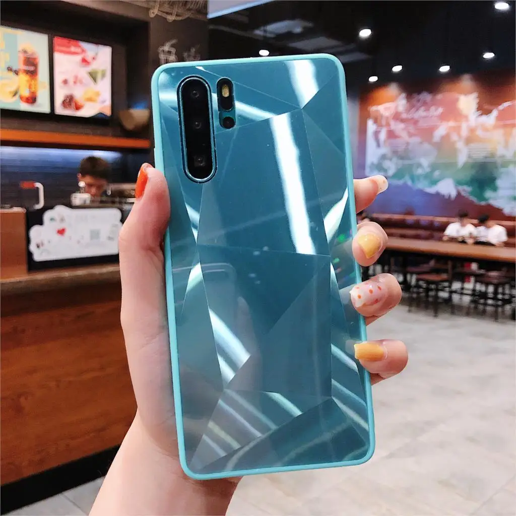 3D Алмазный лазер с сияющими блестками Чехлы для Huawei Mate 10 Lite 20 P20 P30 Pro Nova 3E 2 Honor 8X Y6 Y7 Y9 P Smart чехлы на сиденья