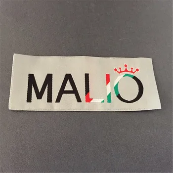 

Custom 3.4*8.7cm High Density Soft Clothing Main Label Name Label