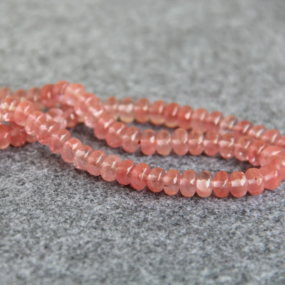 Бусины россыпью в виде арбуза и турмалина 6 мм|loose beads|beads jewelry makingwatermelon tourmaline |