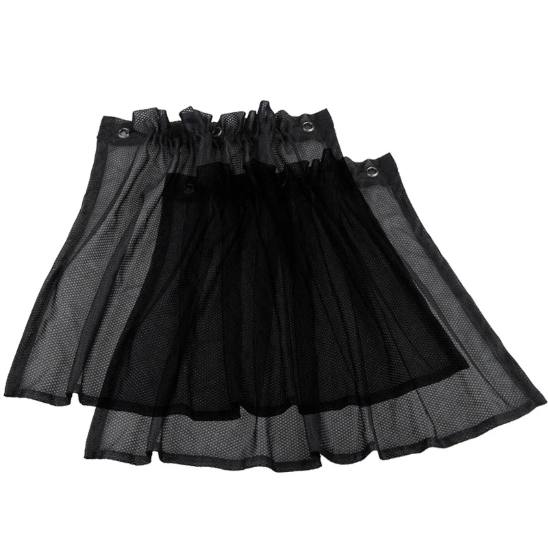 

2Pcs 50 X 75cm car-styling Car Window Sunshade Curtain UV Protection With Suction Cups Breathable Universal car sunshade