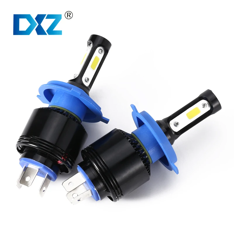

DXZ 72W COB LED Car Headlight Bulbs H4 H7 H11 H8 9005 9006 Hi-Lo Beam 8000lm 6500K Auto Headlamp Fog Light DC12v 24v