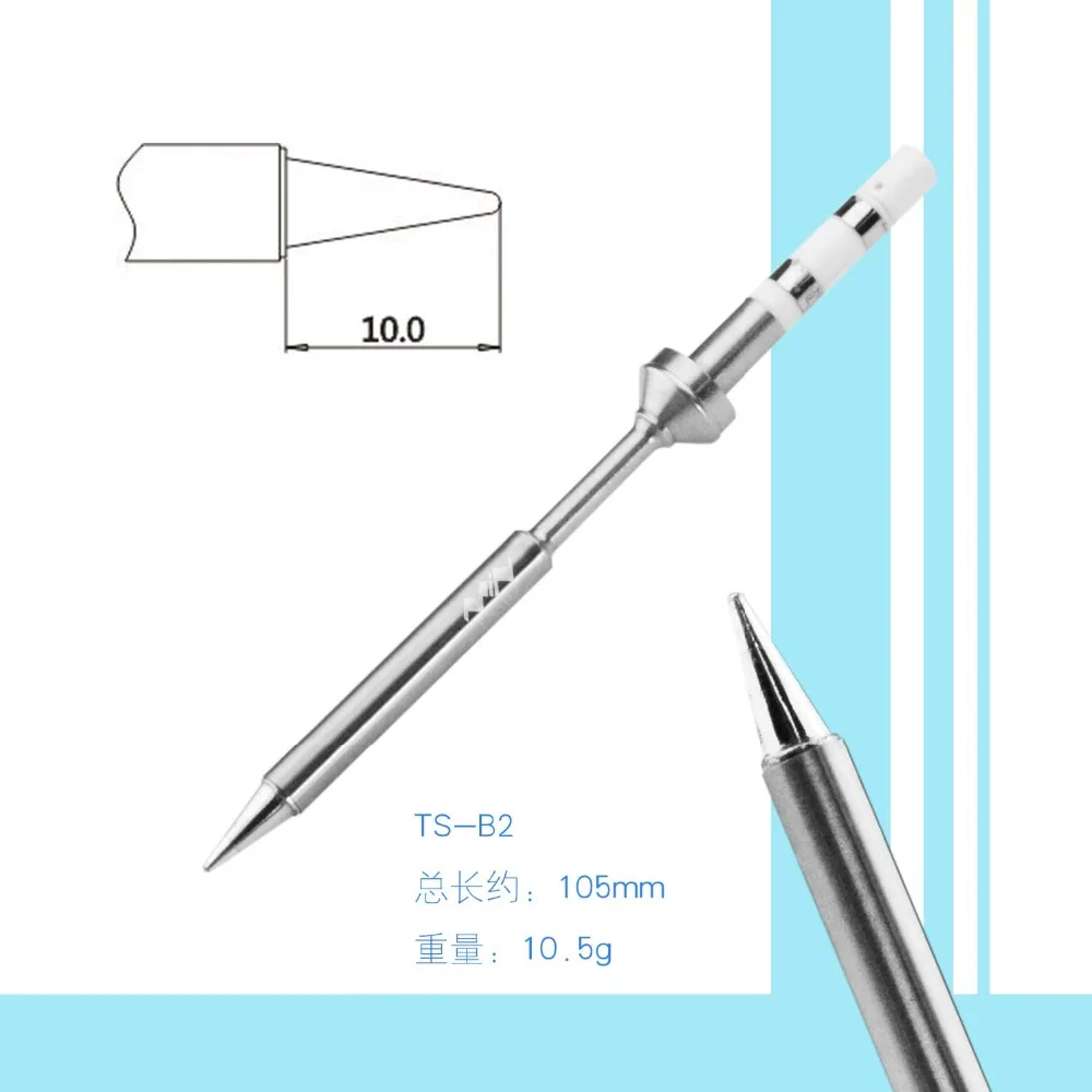 Ручка-тип TS100 цифровой ЖК-дисплей Регулируемый Температура Электрический паяльник для 1/за штуку TS-I паяльной паяльник Headd