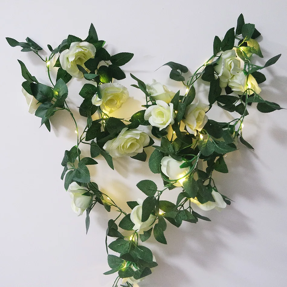 Lovely rose LED String Lights, AA Battery floral holiday lighting,Wedding Party flower garland decoration,Bedroom decoration Lovely rose LED String Lights, AA Battery floral holiday lighting,Wedding Party flower garland decoration,Bedroom decoration