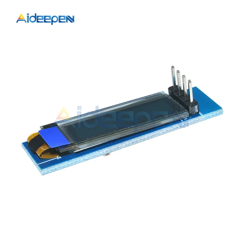 0,91 дюйма 128x32 белый/синий OLED дисплей модуль IIC igc интерфейс SSD1306 Драйвер IC DC 3,3 V 5V для Arduino