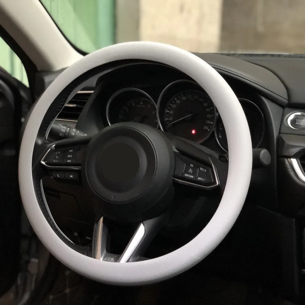 

Car Soft Silicon Steering Wheel Cover For UAZ 31512 3153 3159 3162 Simbir 469 Hunter Patriot