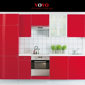 

Kitchen cabinets in small design for apartment