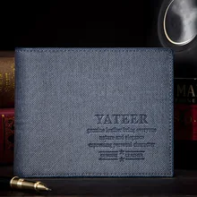 Лидер продаж Новые Модные Для Мужчин's Женские Кошельки Марка Качество Лакированная кожа короткие чёрный; коричневый 2 раза крест фото держатель карты кошелек