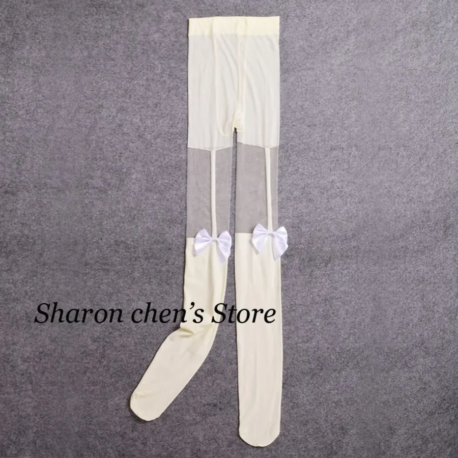Bow Suspender Tights (2)