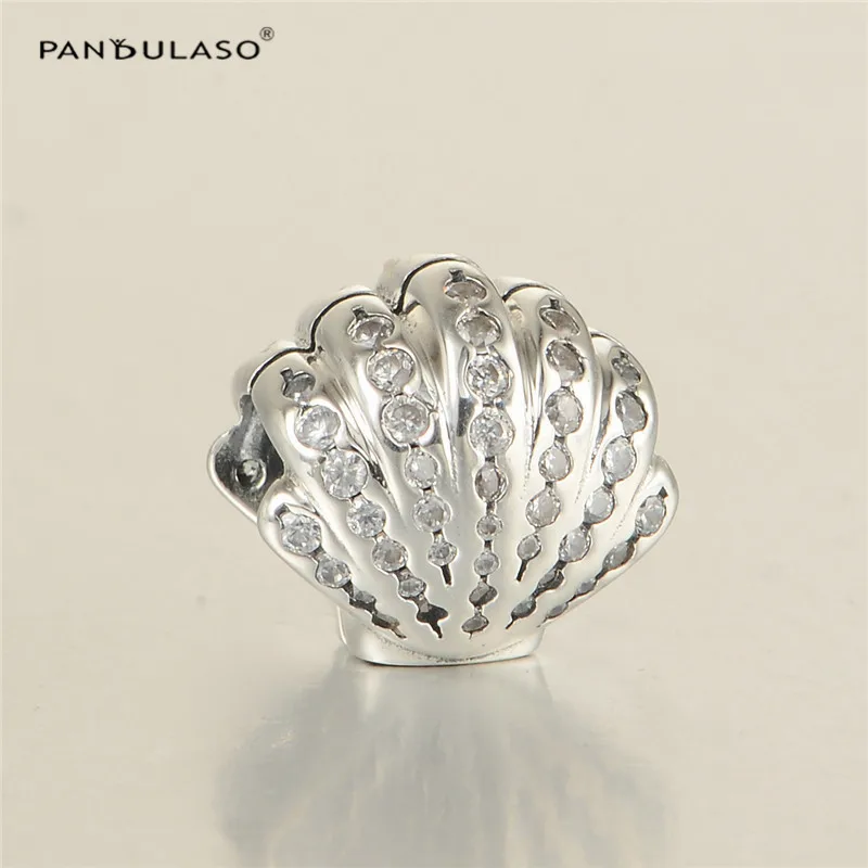 

Paved Zircon Ariel Shell Crystal Beads for Charms Bracelets Women Silver 925 Jewelry DIY Accessories Beads for Jewelry Making