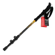 Путешествие трекинговых палок трость для пеший Туризм путешествия восхождение Сверхлегкий Алюминий Регулируемая высота телескопическ