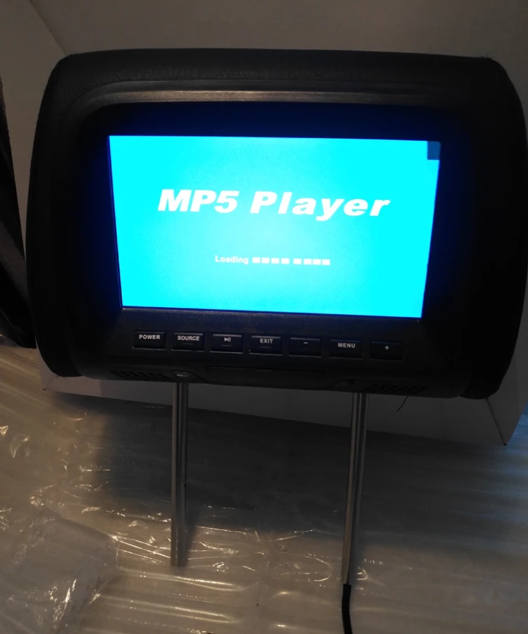 Монитор для подголовника с USB/SD/FM передатчиком mp5 7 дюймовый автомобильный монитор