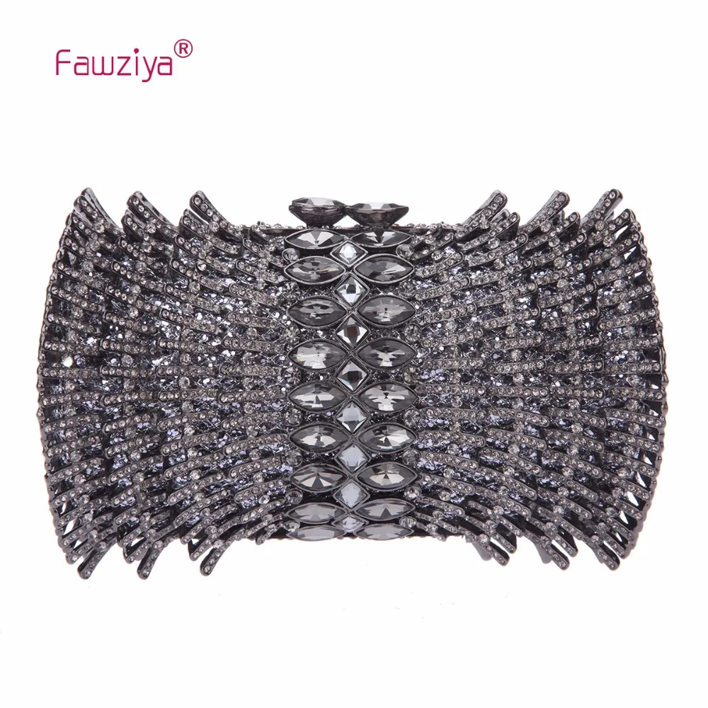 

Fawziya Fan Shaped Mini Box Bling Purses And Handbags For Girls