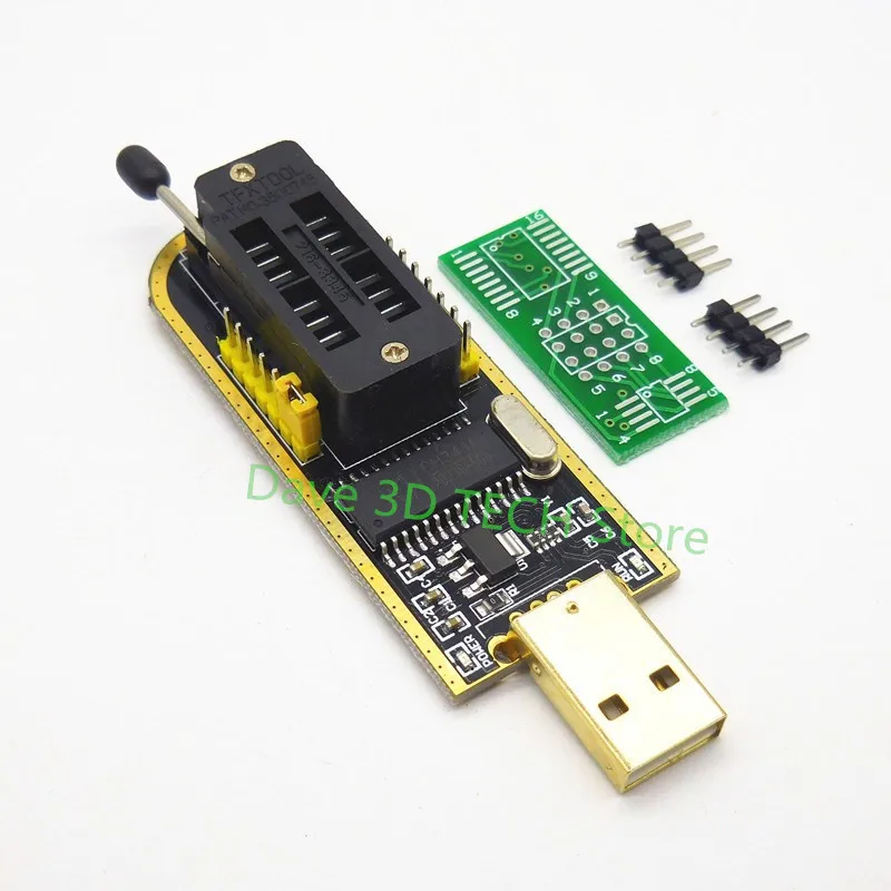 CH341A 24 25 серия EEPROM Flash BIOS USB программист с программным обеспечением и