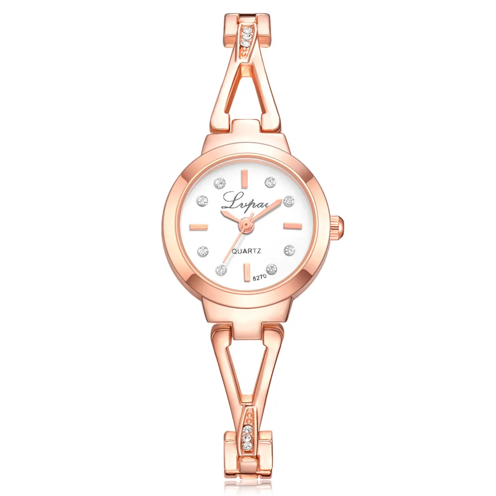 En oferta Relojes de moda para mujer, reloj de pulsera con cristales de diamante, reloj de pulsera de cuarzo, reloj informal de lujo para mujer # C BxaxlY7D