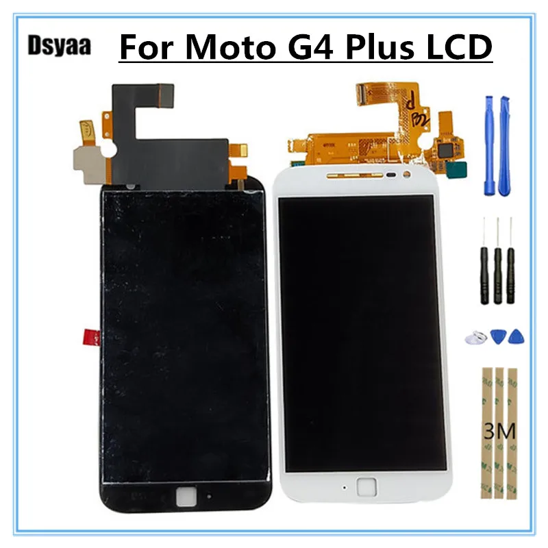 5.5 Inch for Motorola Moto G4 Plus LCD Display Touch Screen Replacement MoTO | Мобильные телефоны и аксессуары