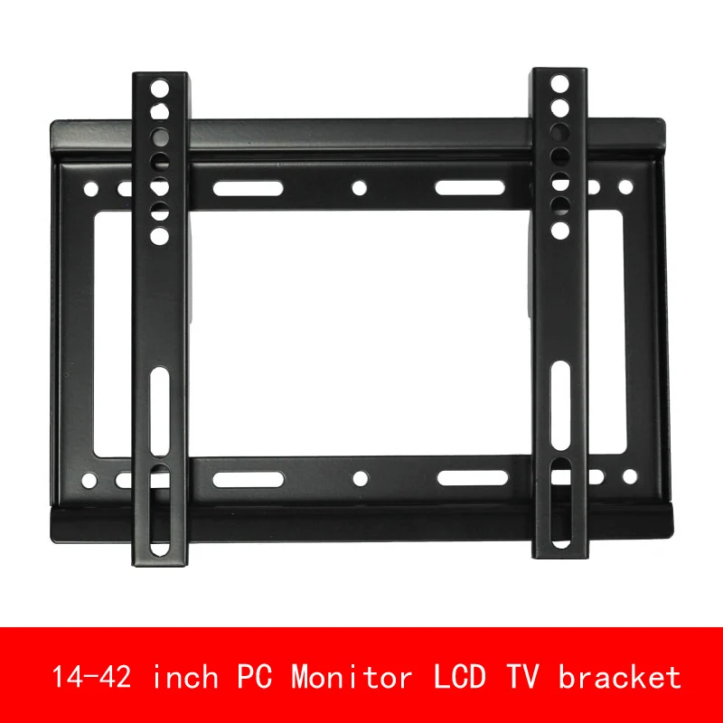Universal TV Wall Mount Flat Screen Bracket HDTV Flat Panel TV Fixed
