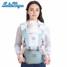 SeckinDogan Детские переноски дышащая сетка обертывание слинг Перевозчик новорожденный без запаха хлопок сумка-кенгуру для ребенка противоскользящая Младенческая переноска