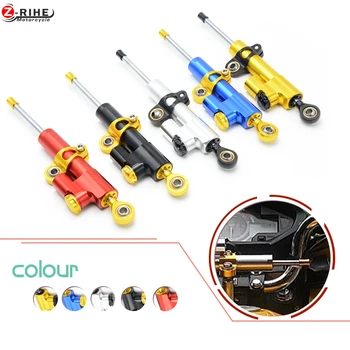 

for moto CNC Damper Steering StabilizerLinear Reversed Safety Control Over for ktm duke 200 body mt-09 Davidson sportster hond