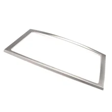 Для BMW X6 E71 gps навигации рамки Накладка центральной консоли отделкой Сталь матовый цельнокроеное платье 2008