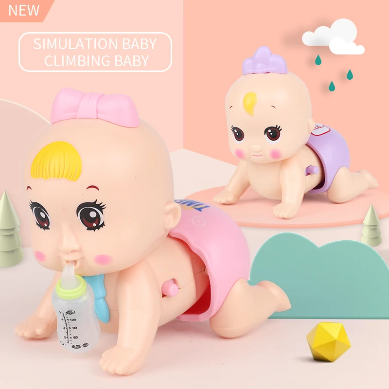 

Electric Toys Cute Climbing Baby Flashing Speaking Baby Education Toys for Children toys 13-24 months
