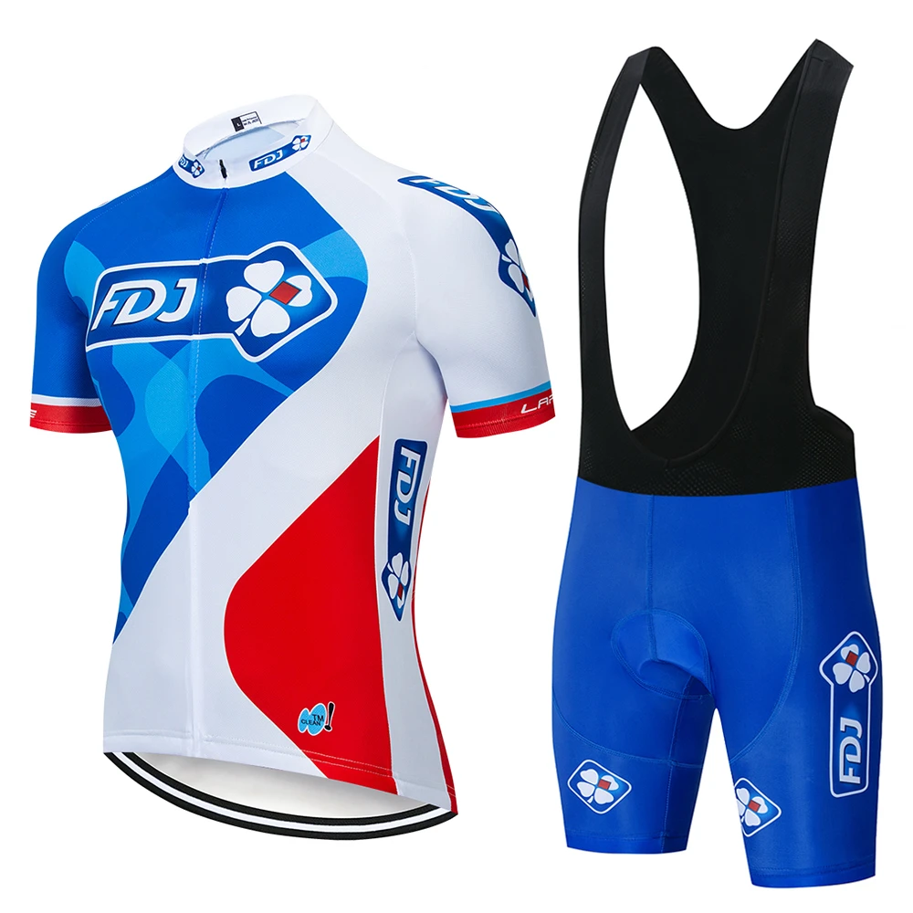 Новая велосипедная команда FDJ велосипедная одежда Maillot одежда для велоспорта велосипедная одежда