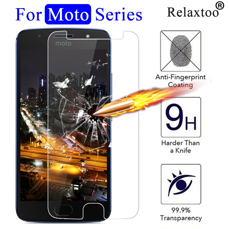 

For Motorola Moto G5 Plus Tempered Glass 2.5D 9H Glass For Moto G5s G4 Plus G G4 G3 G2 G4 play Screen protector Not Full Cover