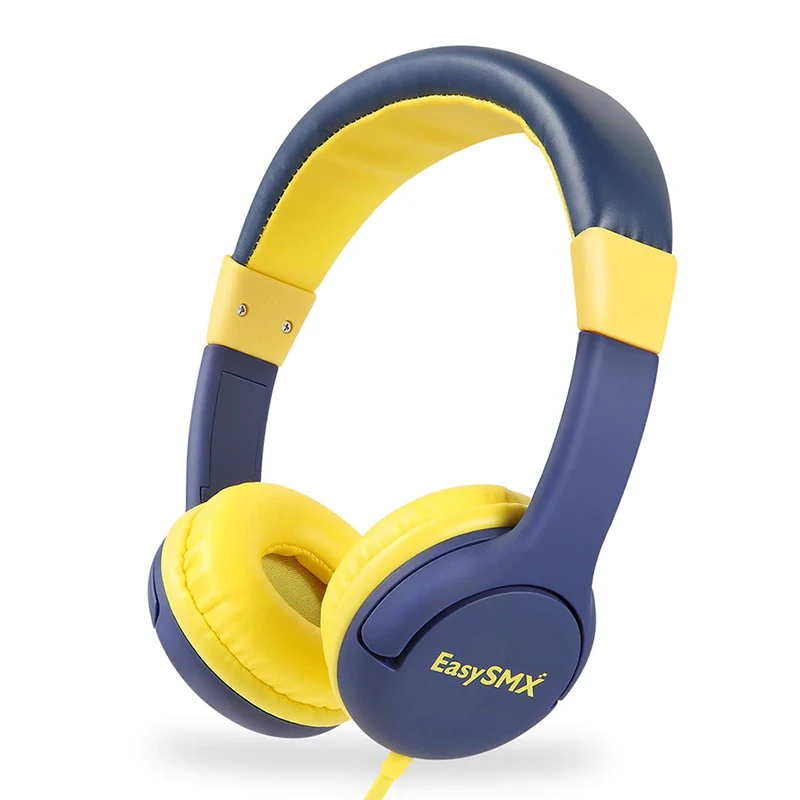 Портативный Дети Наушники безопасно детей Over Ear гарнитура с регулируемым