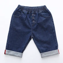 Популярные шорты для мальчиков, хлопковые короткие брюки, детские пляжные штаны для детей 2, 3, 4, 5, 6, 7, 8, 9, 10, 11, 12 лет, детская повседневная одежда