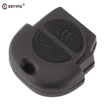 

KEYYOU 2 Buttons Remote Flip Fob Car Key Shell Cover Case Styling For Nissan Micra Almera Primera X-Trail