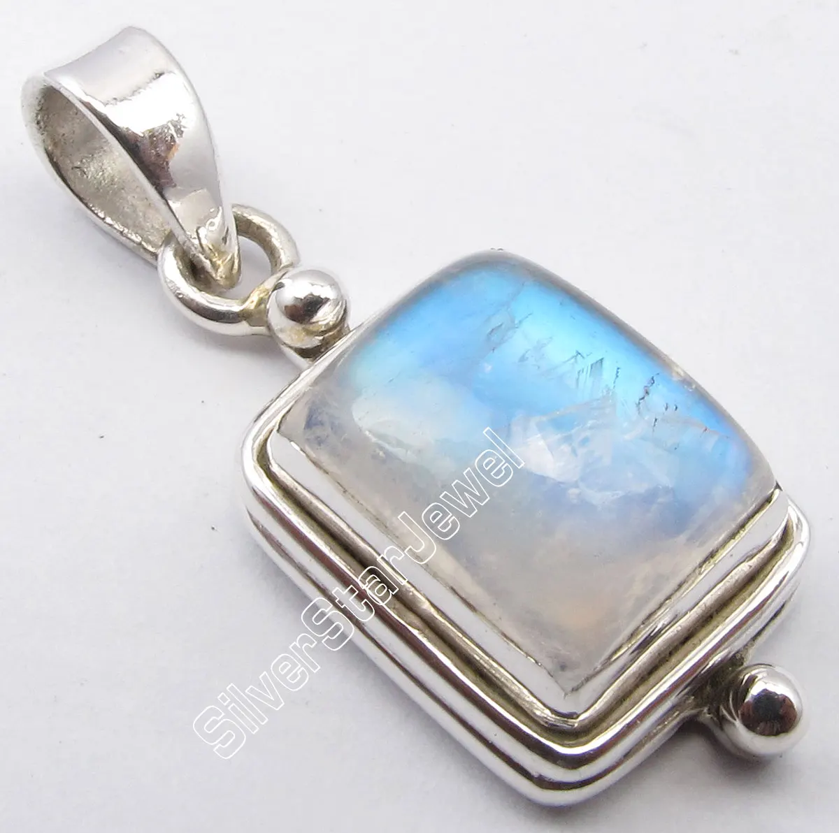 

Muiltiple Choices Chanti International Pure Silver RAINBOW MOONSTONE Gem FACTORY DIRECT Pendant 2.8 CM PERSONALISED