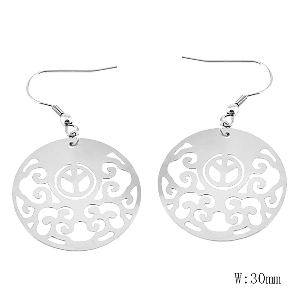 

FM-4 The latest luxurious carved Earrings love signature Earrings Valentine's Day best jewelry gift for beautiful lady gift