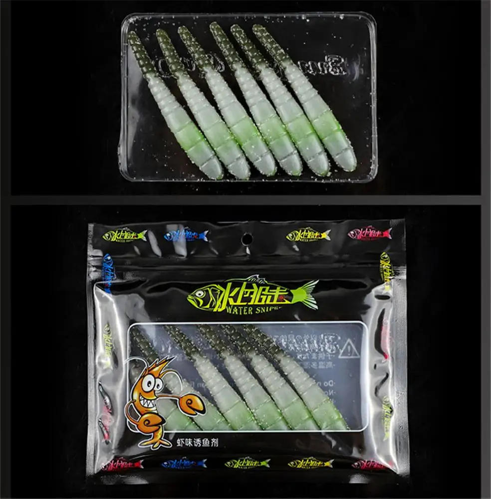 DSstyles 6 шт./лот приманка для рыбалки SENKO Worms 3,6 дюймов/90 мм/6,2 г stickbait Softbait Bass Bait