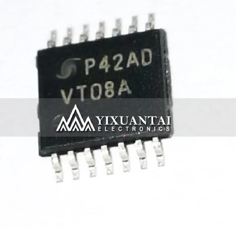10 шт./лот 50 100 Бесплатная доставка! Новый оригинальный 74VHCT08AMTCX 74VHCT08A VT08A TSOP14 |