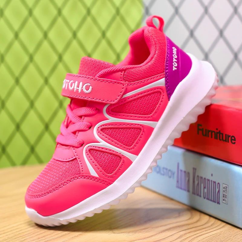 

Designer Girls Shoes for Autumn Casual Breathable Kids Shoes Sport Trainers Children Toddler Boys Sneakers Running 2018 Fashion