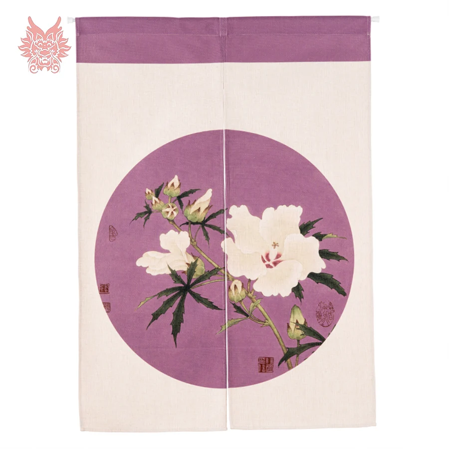 

Pastoral style 85*120cm floral print cotton linen finished door curtain half-curtain Coffee House decoration SP3327 Free Ship