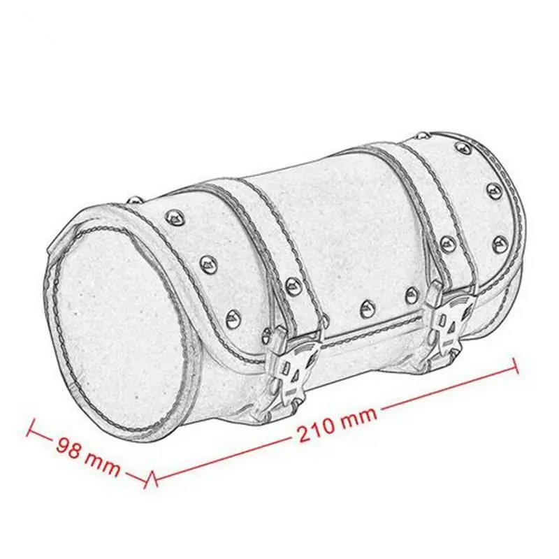 Универсальная мотоциклетная седельная сумка, водонепроницаемая сумка для инструментов, монтажный ремень, круглая сумка для хранения, контейнер для крепления двигателя, органайзер, держатель