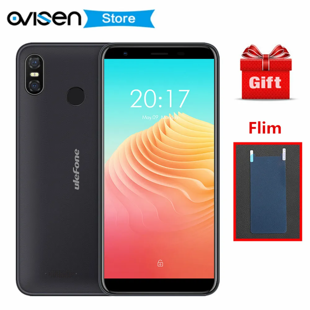 Оригинальный Ulefone S9 Pro 5 дюймов 18:9 полный Экран Смартфон Android 8 1 MTK6739 4 ядра 2 Гб