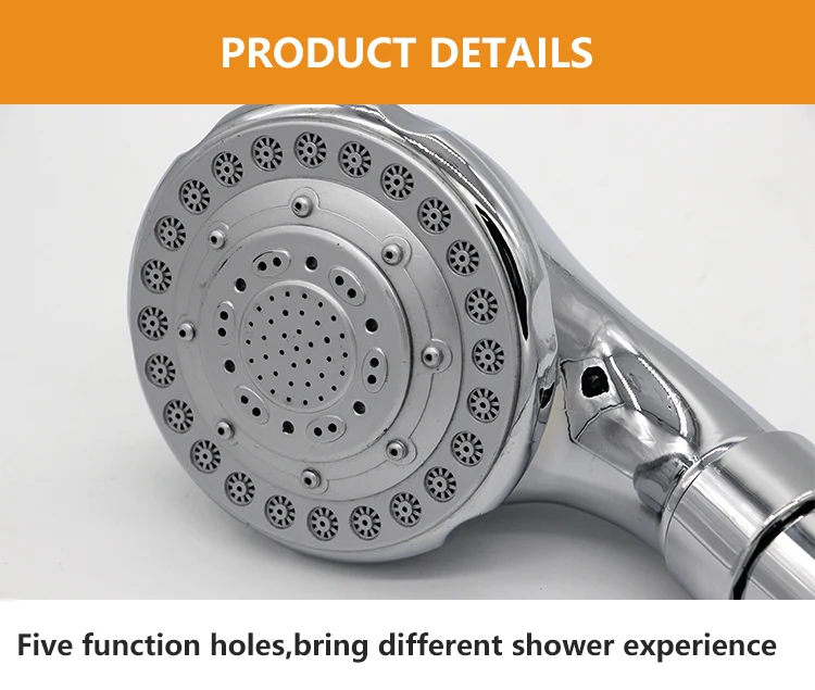 Zhangji 4 Функция Showerhead Ванная комната экономии воды Температура Ванна Душ спрей Ванная комната ручной пожаротушения Насадки для душа