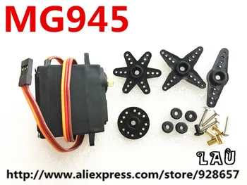 

Free Shipping 5pcs/lot MG945 55g servos Digital Metal Gear rc car robot Servo