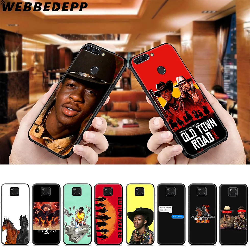 Lil Nas X Old Town Road Soft Case for Huawei Mate Honor 20 6A 7A 7C 7X 8 9 9X 10 View Lite Pro 30 |