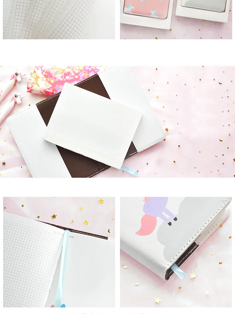 A6 Kawaii Bullet Journal повестки дня Планировщик крышка ткани записная книжка модные Тетрадь планировщик Дневник Школьные принадлежности Defter