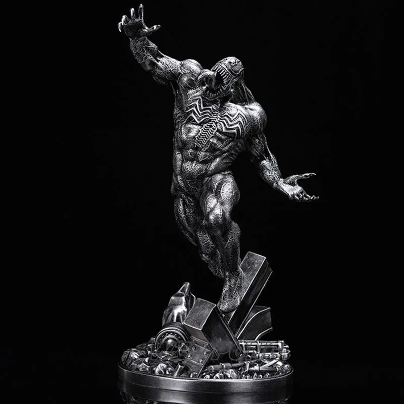 39 см мстители супергерой Веном статуя Смола полная длина фигурка Коллекционная модель игрушки День рождения Рождественский подарок