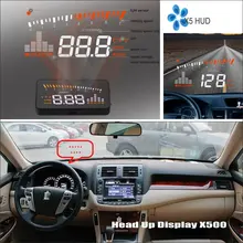 Автомобильный дисплей HUD для Toyota RAV4 RAV-4 RAV 4 2005~ 2012-безопасный экран для вождения проектор Inforamtion Refkecting лобовое стекло