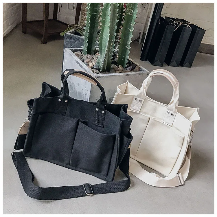 Женские холщовые ручные сумки, женская сумка для путешествий, сумка через плечо, школьная сумка-мессенджер, Большая вместительная сумка для покупок, сумка