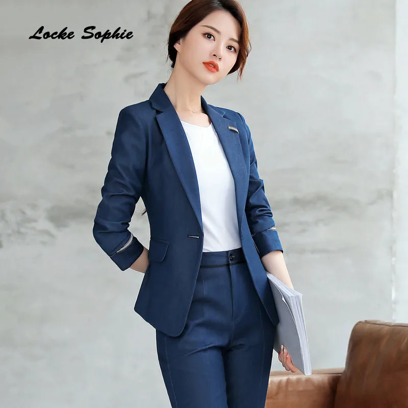 1pcs Women's Plus size Blazers coats 2019 Summer cotton Splicing long sleeves Small Suits jackets ladies Skinny Blazers Suits