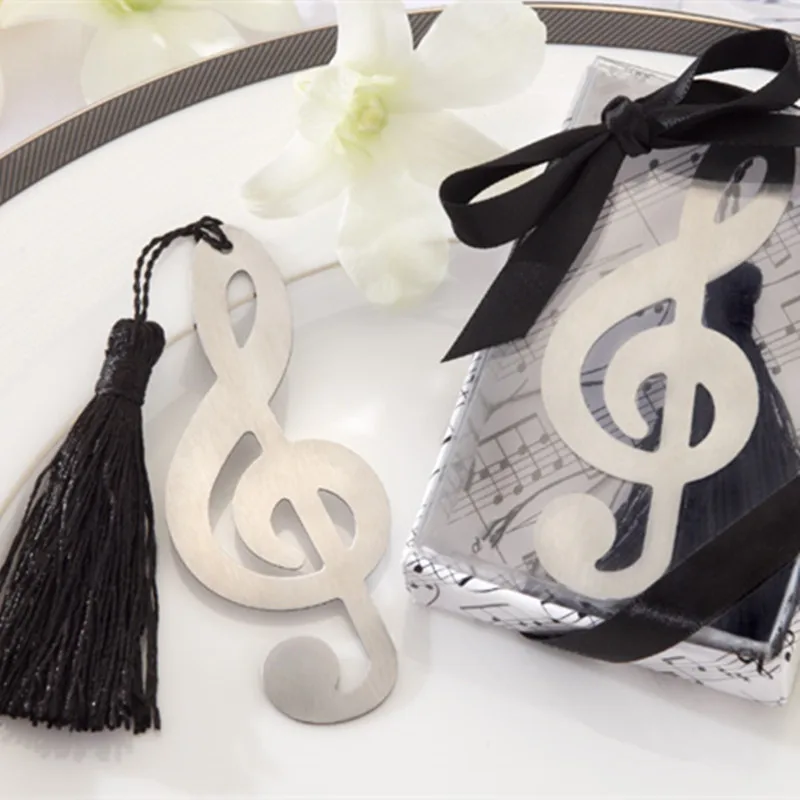 

Wedding Gift Card Creative Musical Notes/Angel/Butterfly/Key Bookmarks Birthday Wedding Gifts for Guest Book Tags For Kids Gift