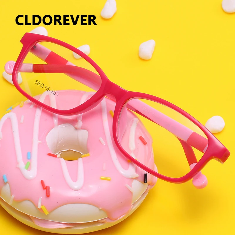 High Quality Kids TR90 Silicone Glasses Frame Chil...