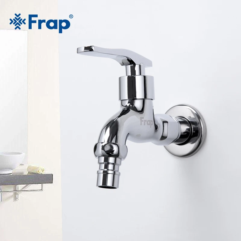 FRAP High quality Brass Copper Kitchen Faucet Quick Opening Single Cold