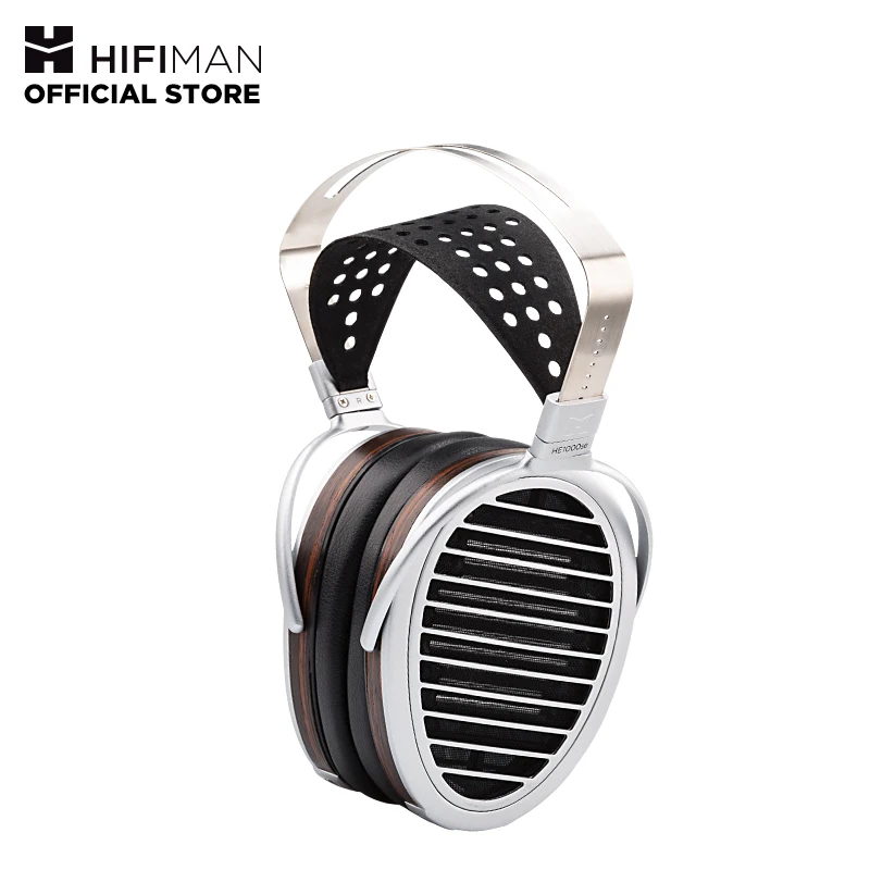 HIFIMAN HE1000se Full Size Over Ear Planar Magnetic Audiophile Adjustable Headphone with Comfortable Earpads Easy Cable Swapping